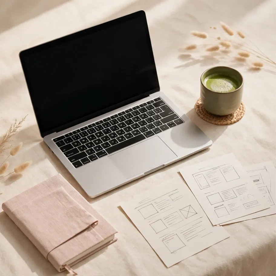 Meta Ads laptop